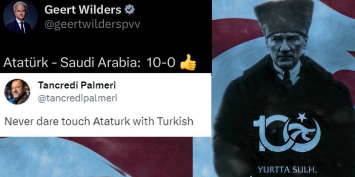 Sosyal medya ayaklandı! “Atatürk 10-0 Suudi Arabistan”