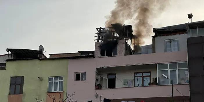 Trabzon'da yangın paniği! Ekipler faciayı önledi