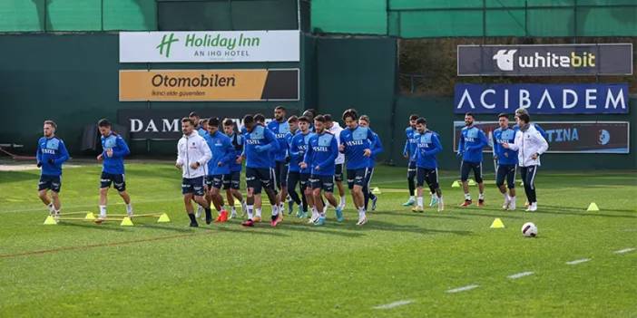 Trabzonspor 2024’ün ilk maçına hazırlanıyor
