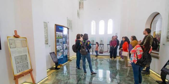 Trabzon'da Ortamahalle Müzesi turistlerin beğenisini topladı