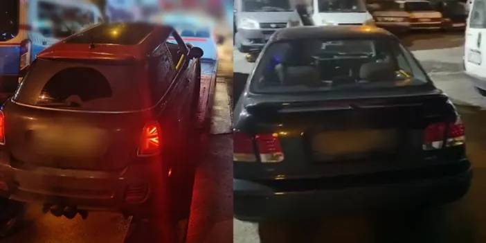 Trabzon’da gürültüyle rahatsızlık veren 2 araca trafikten men