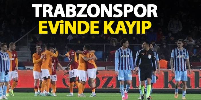 Trabzonspor sahasında kayıp! En zor deplasmanı