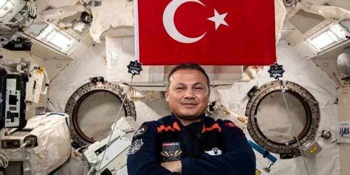Alper Gezeravcı'yı taşıyan Uzay İstasyonu Türkiye'nin üzerinden geçti!