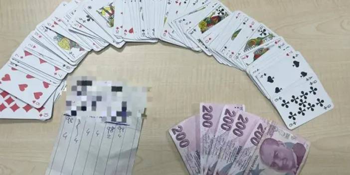 Trabzon'da emniyetten kumar operasyonu! 6 şahsa ceza yağdı