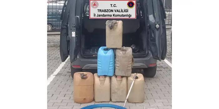 Trabzon'da JASAT'tan operasyon! Hırsızlık yapan 3 kişiye gözaltı