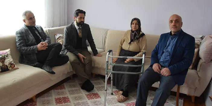Espiye Müftüsü Gülbe'den hasta ve yaşlılara ziyaret