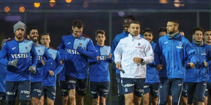 Trabzonspor'da Pendikspor hazırlıkları devam ediyor
