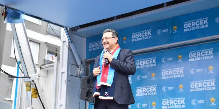 Başkan Genç'ten miting teşekkürü! "Trabzon’a olan özel ilgisine yakından şahidiz"