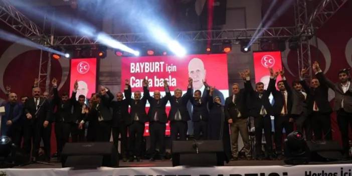 MHP, Bayburt'ta aday tanıtım toplantısı düzenledi