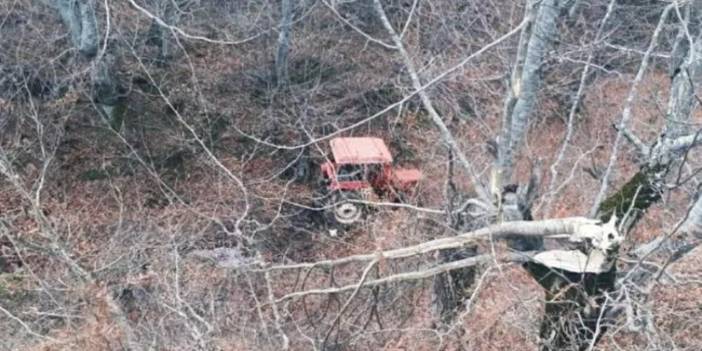 Samsun'da traktör uçurumdan yuvarlandı! 1 kişi hayatını kaybetti