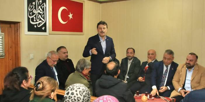 AK Parti Ortahisar Belediye Başkan Adayı Ergin Aydın "Hamaset siyaseti yapmadık yapmayacağız"