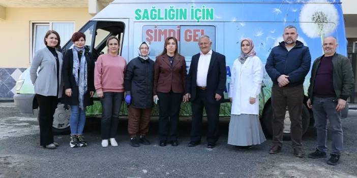 Samsun'da mobil araçlarla kanser taraması yapılıyor