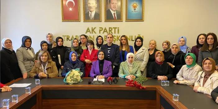 AK Parti Trabzon Kadın Kolları 8 Mart Dünya Kadınlar Günü’nü kutladı!