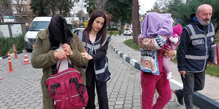 Samsun'da evlerden hırsızlık yapan 2 kadın tutuklandı