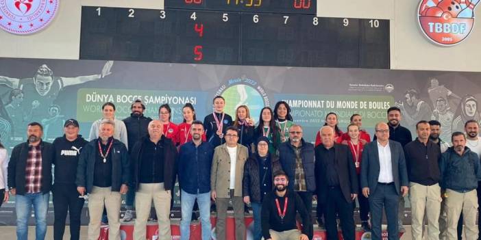 Samsun'da Alaçamspor bocce takımı başarılarına yenisini ekledi