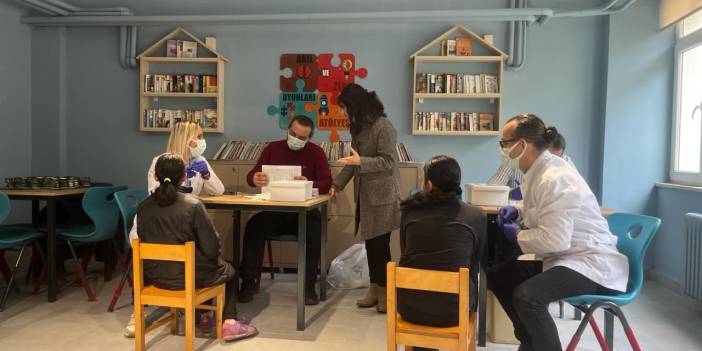 Samsun'da 103 öğrenciye diş sağlığı taraması