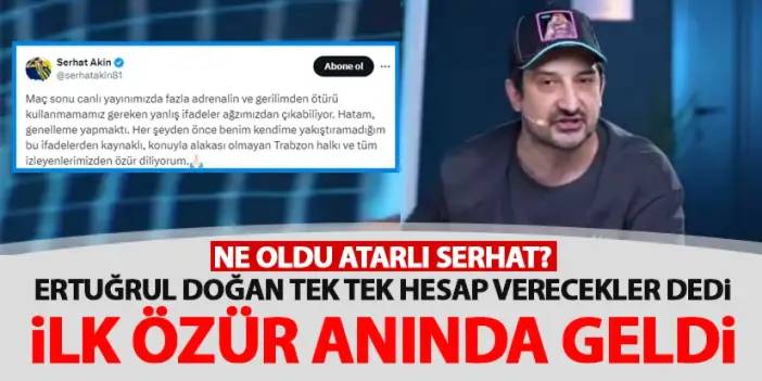 Trabzonspor başkanı “Hepsi hesap verecek” dedi Fenerbahçelilerden ilk özür geldi