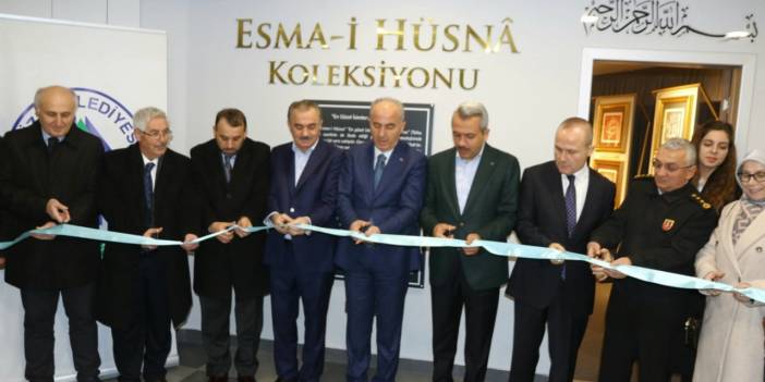 Esma-i Hüsna Hat Koleksiyonu Sergisi Rize'de Açıldı