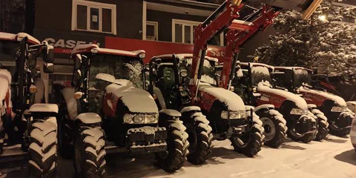 Ardahan'da kar yağışı olumsuz etkiledi