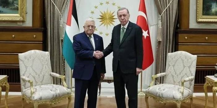 Cumhurbaşkanı Erdoğan Filistin Devlet Başkanı Abbas ile görüştü! Türkiye'den İsrail'in Gazze Politikalarına Sert Tepki