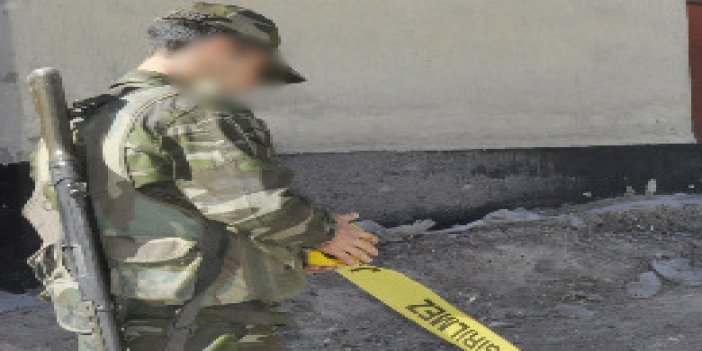 Çukurca'da bir asker intihar etti