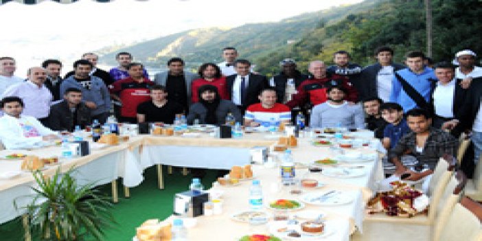 Trabzonspor'a moral yemeği