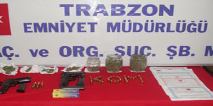 Trabzon'da Narkotik raporu
