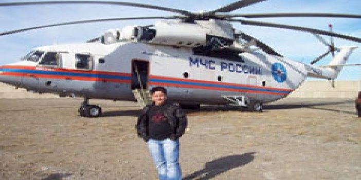 Rus helikopteri Tirebolu'ya indi