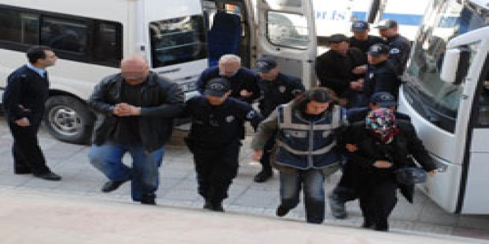 Giresun'da operasyon: 9 gözaltı