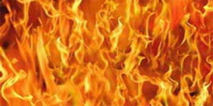 Akçaabat'ta 1 kişi yanarak öldü