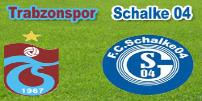 Trabzonspor- Schalke 04 golleri