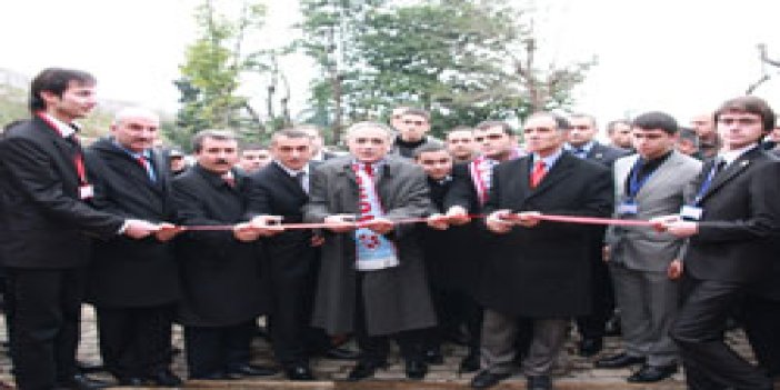 Muhsin Yazıcıoğlu parkı açıldı