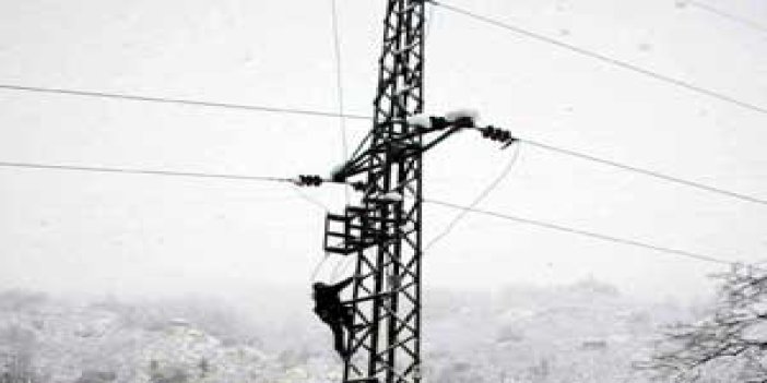 Trabzon'da elektrik akımına kapıldı