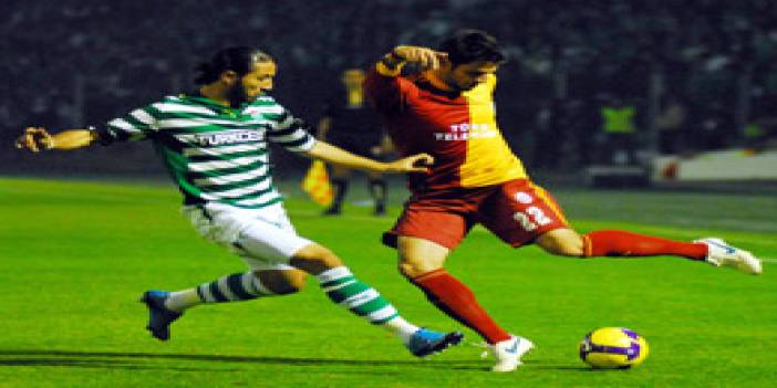 Bursa, Galatasaray'ı mağlup etti