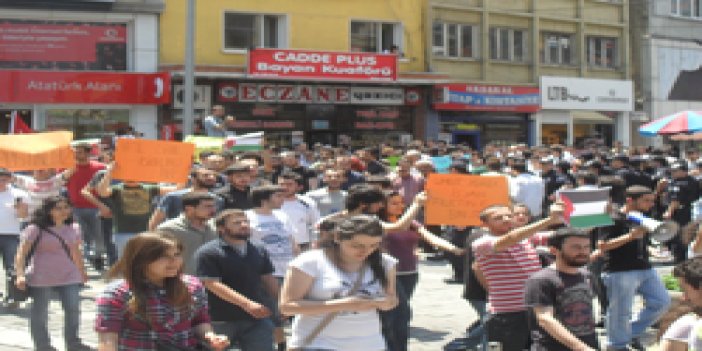 Trabzon'da Torba Yasa Protestosu