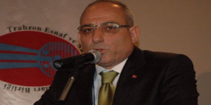 Trabzon'da esnaf başkanını seçti