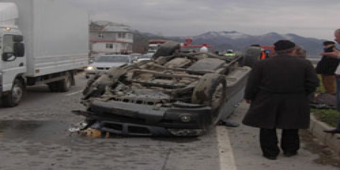 AK Parti İl Başkanı kaza yaptı!