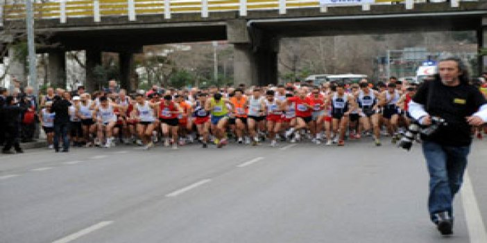Trabzon'da maraton başladı