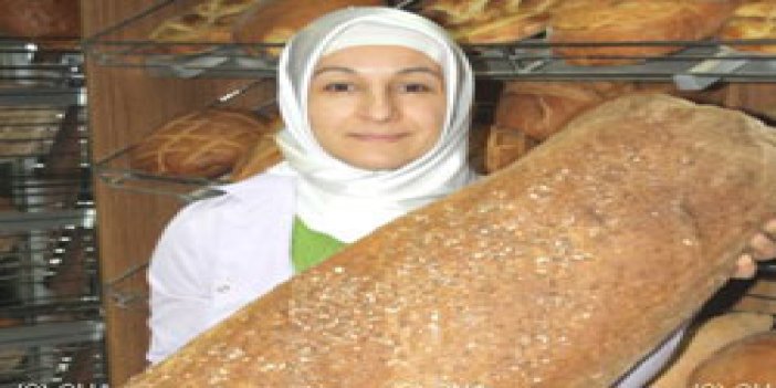 Trabzon ekmeği kiloyla satıldı