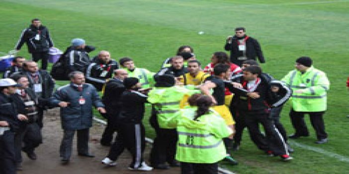 A. Sebatspor maçında gerginlik