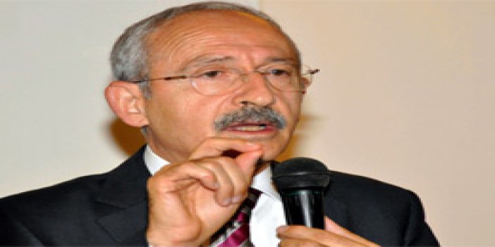 Kılıçdaroğlu: Türkiye'de hukuk yok
