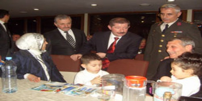 Şehit aileleri Trabzon'da hatırlandı