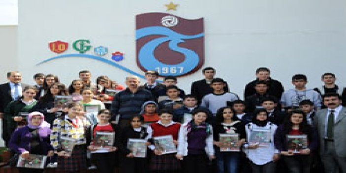 Öğrencilerden Trabzonspor'a ilgi