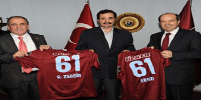 Bakan'dan Trabzonspor'a ziyaret