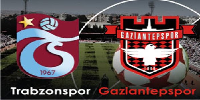 Trabzon ile Gaziantep 50. kez