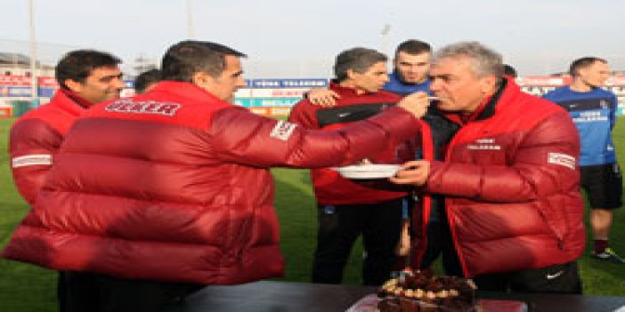 Trabzonspor'da kutlama var