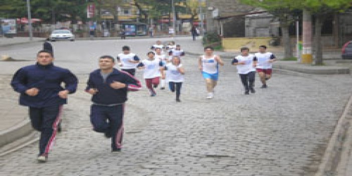 Trabzon gençleri Ata'sı için yürüdü