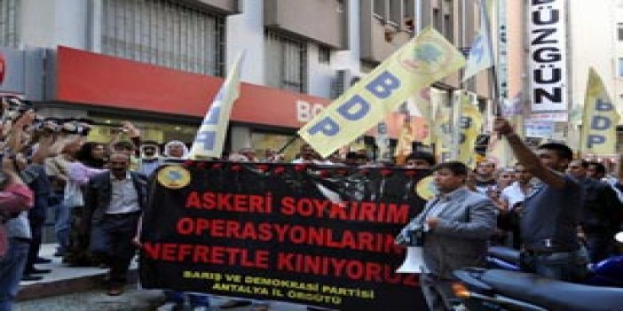 BDP yürüyüşüne polis engeli