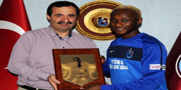 Trabzonspor'dan Yattara'ya plaket