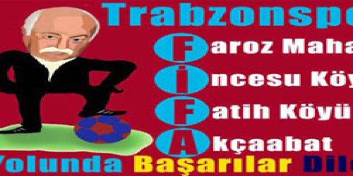 Trabzonsporluları kızdıran pankart